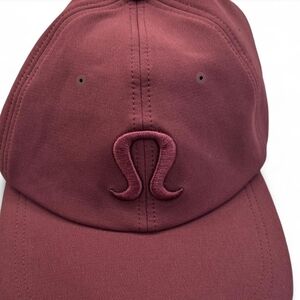 Lululemon Athletica Burgundy Cap